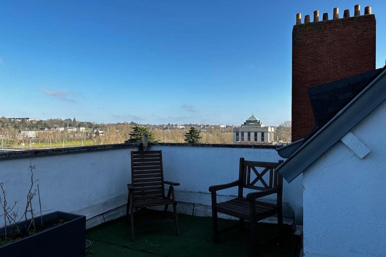 Beautiful Apartment With Terrace - Loire View Tours Exteriér fotografie