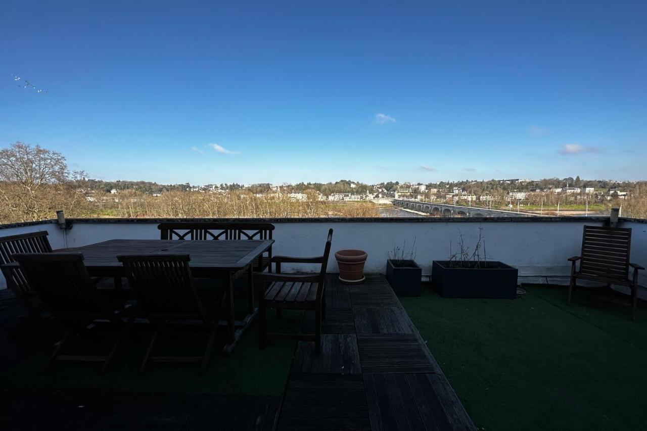 Beautiful Apartment With Terrace - Loire View Tours Exteriér fotografie